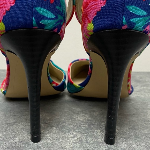 Floral and Fabulous Bp Heels - Size 7M - Picture 3 of 12